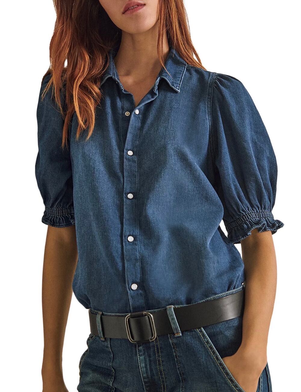 ba&sh Honey denim shirt